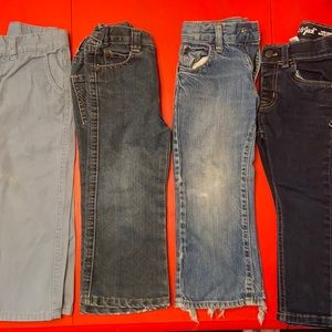 Jeans 3T Wrangler, Charokee, Old Navy, Cat&Jack